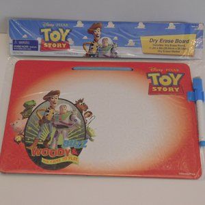 Disney Toy Story Dry Erase Board - Buzzy and Woody We Came to Play